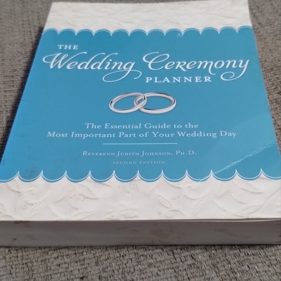 📘Judith Johnson:The Wedding Ceremony Planner:Everything You Need - Picture 4 of 4
